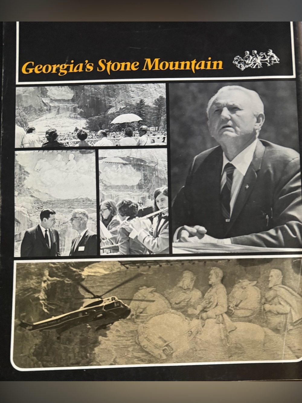 Vintage Georgia’s Stone Mountain Book Lot 2 Collectible Souvenir & History Books